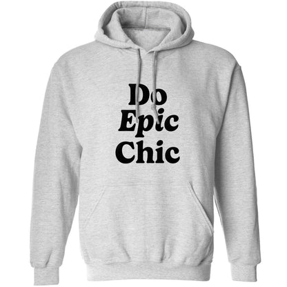 Do epic chic adults unisex grey hoodie 2XL