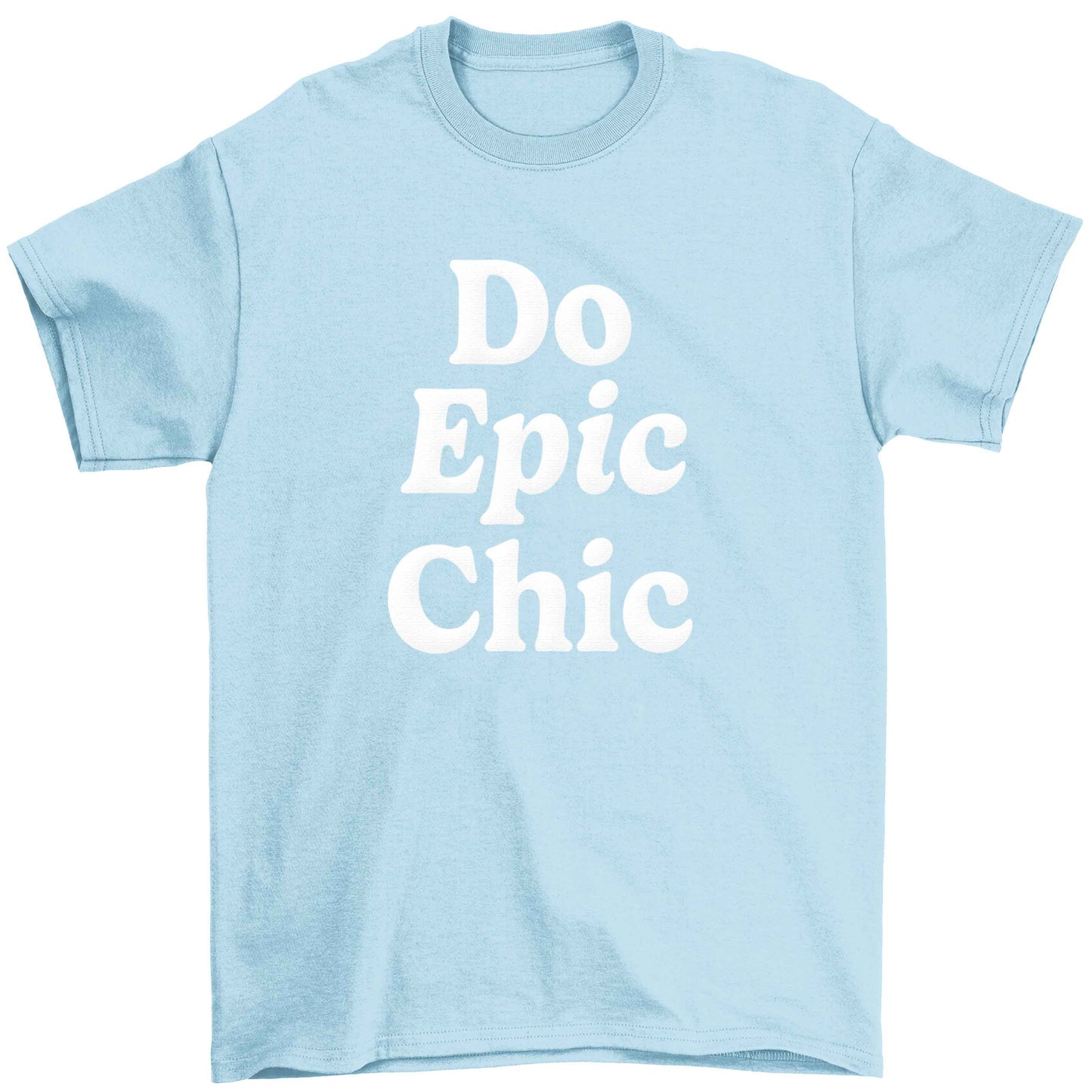 Do epic chic Children's light blue Tshirt 12-13 Years