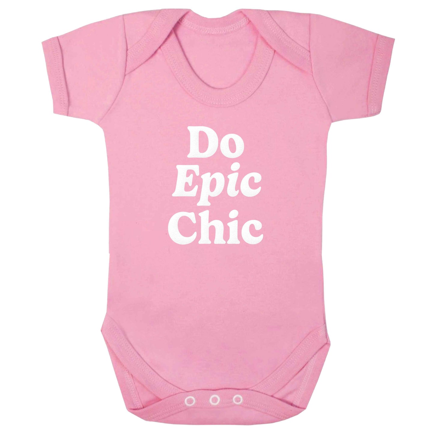 Do epic chic baby bodysuit pale pink 18-24 months