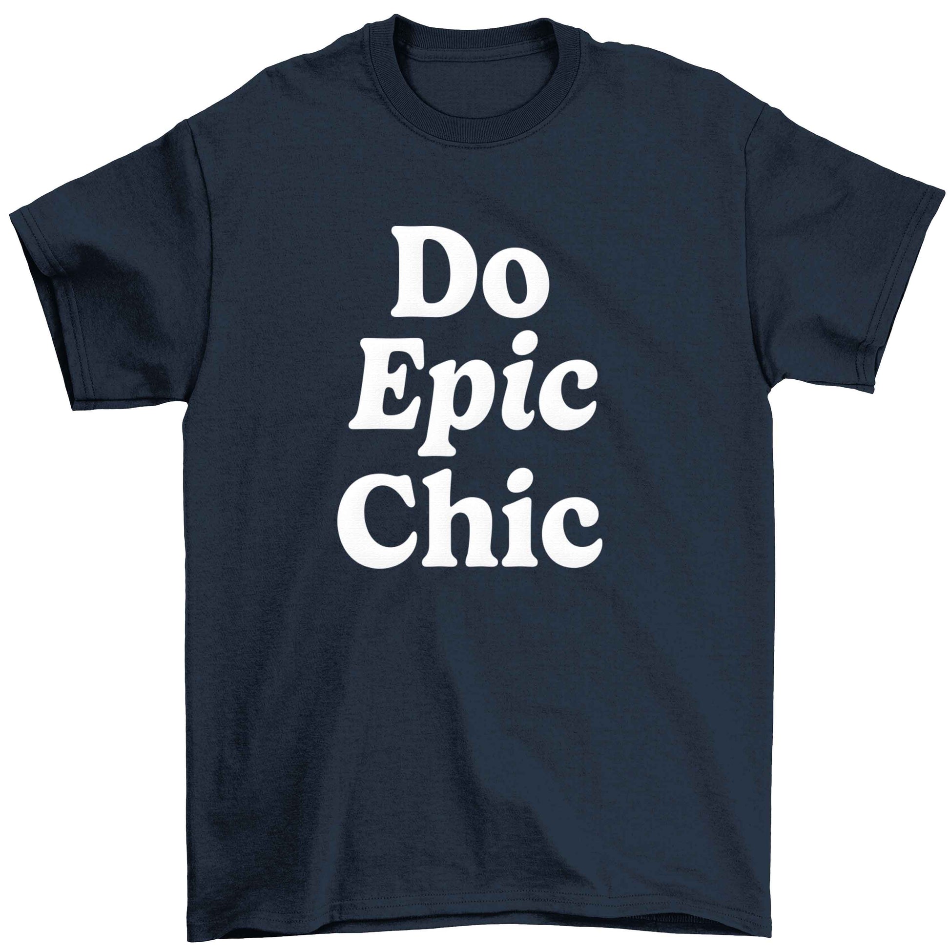 Do epic chic Children's navy Tshirt 12-13 Years