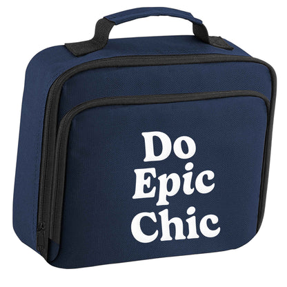 Do epic chic insulated navy lunch bag cooler