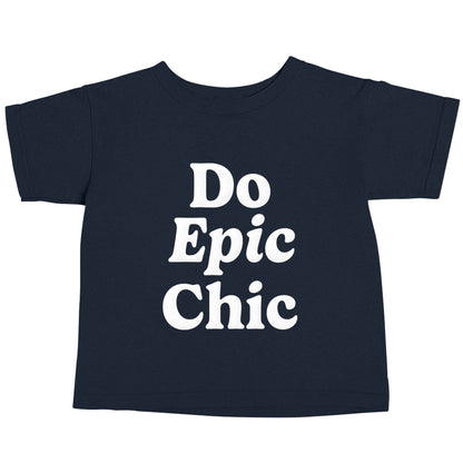 Do epic chic navy baby toddler Tshirt 2 Years