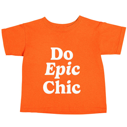 Do epic chic orange baby toddler Tshirt 2 Years