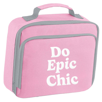 Do epic chic insulated pink lunch bag cooler