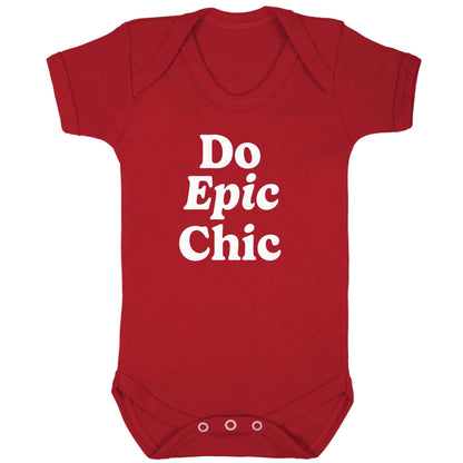 Do epic chic baby bodysuit red 18-24 months