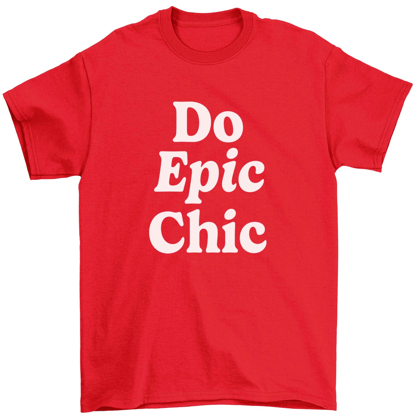 Do epic chic Children's red Tshirt 12-13 Years