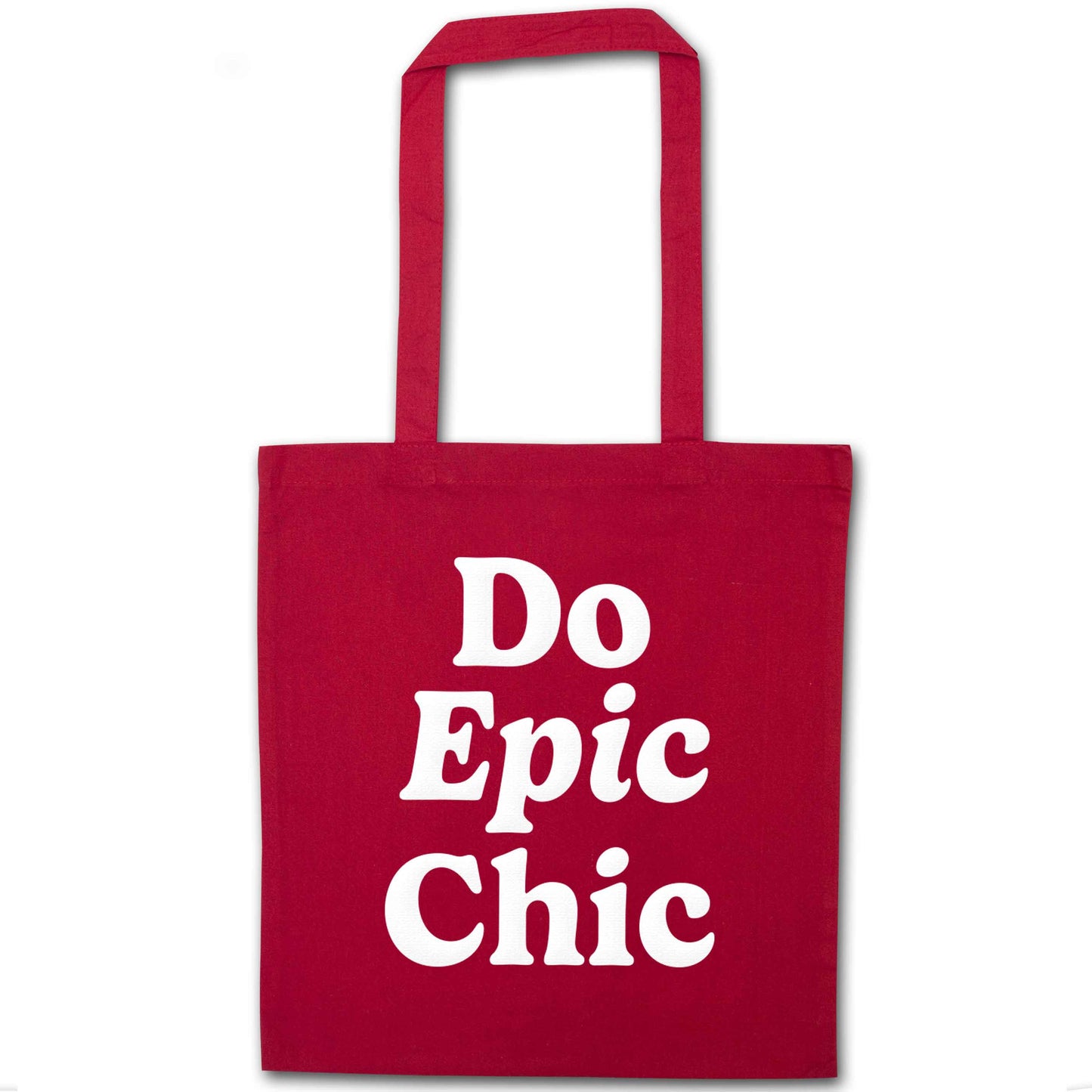 Do epic chic red tote bag