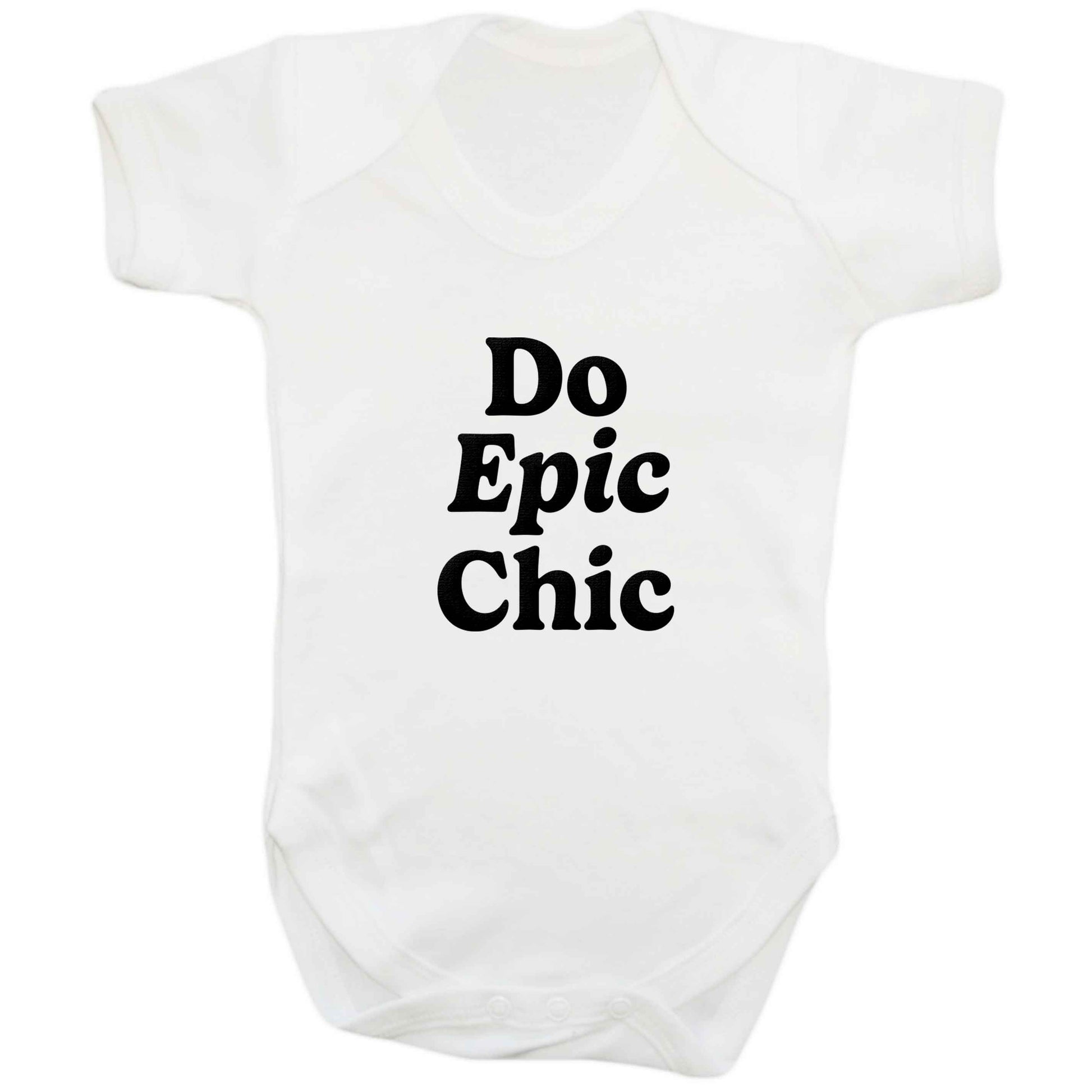 Do epic chic baby bodysuit white 18-24 months