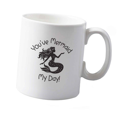 10 oz You've mermaid my day! ceramic mug  both sides