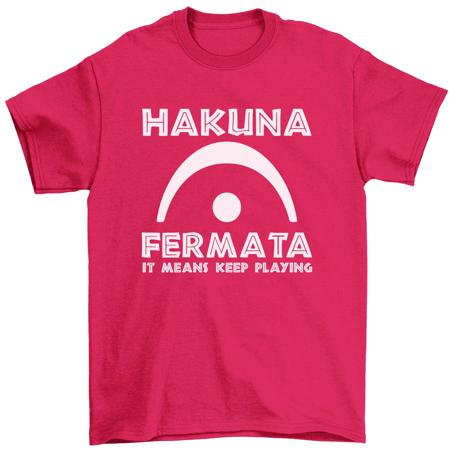 Hakuna fermata Children's pink Tshirt 12-13 Years