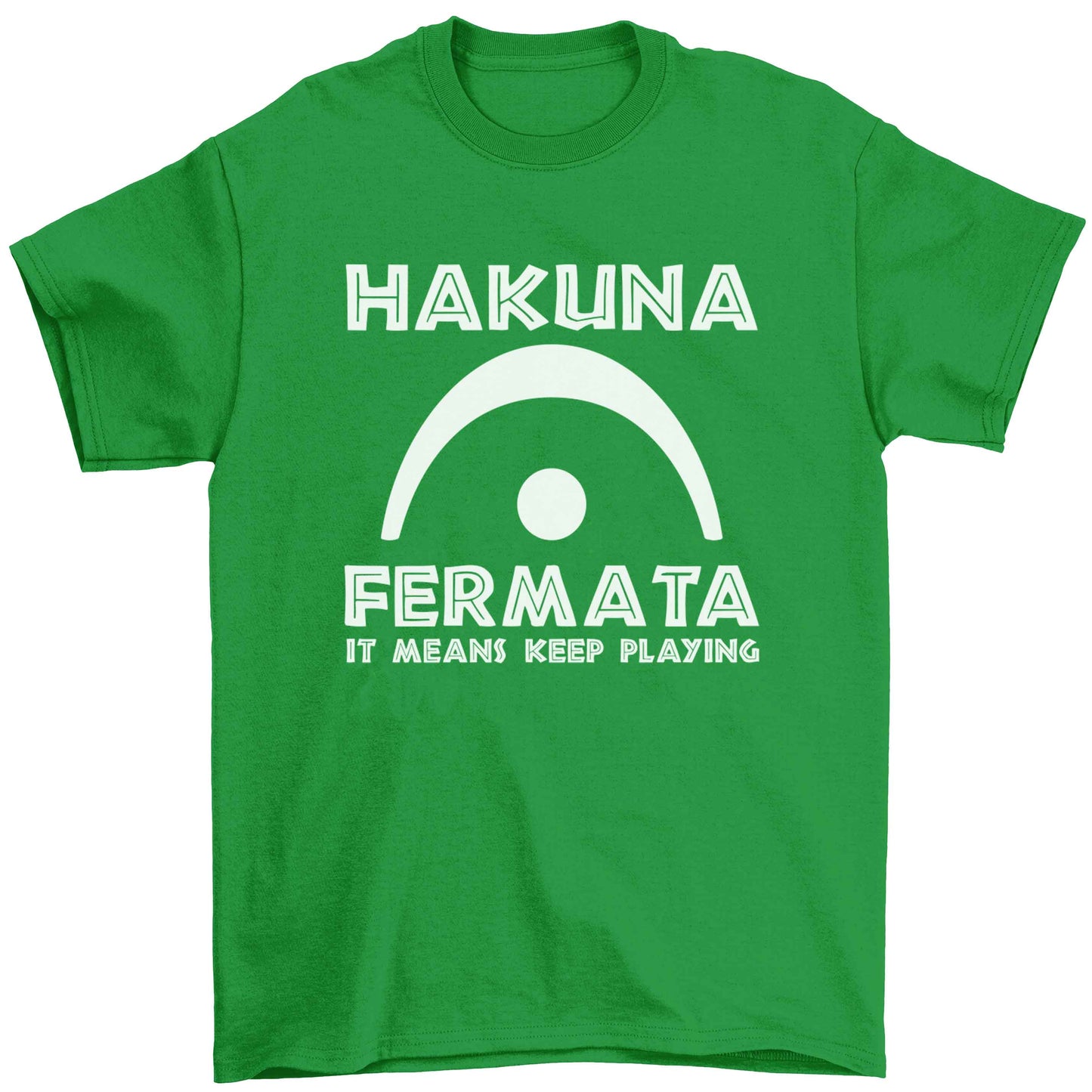 Hakuna fermata Children's green Tshirt 12-13 Years