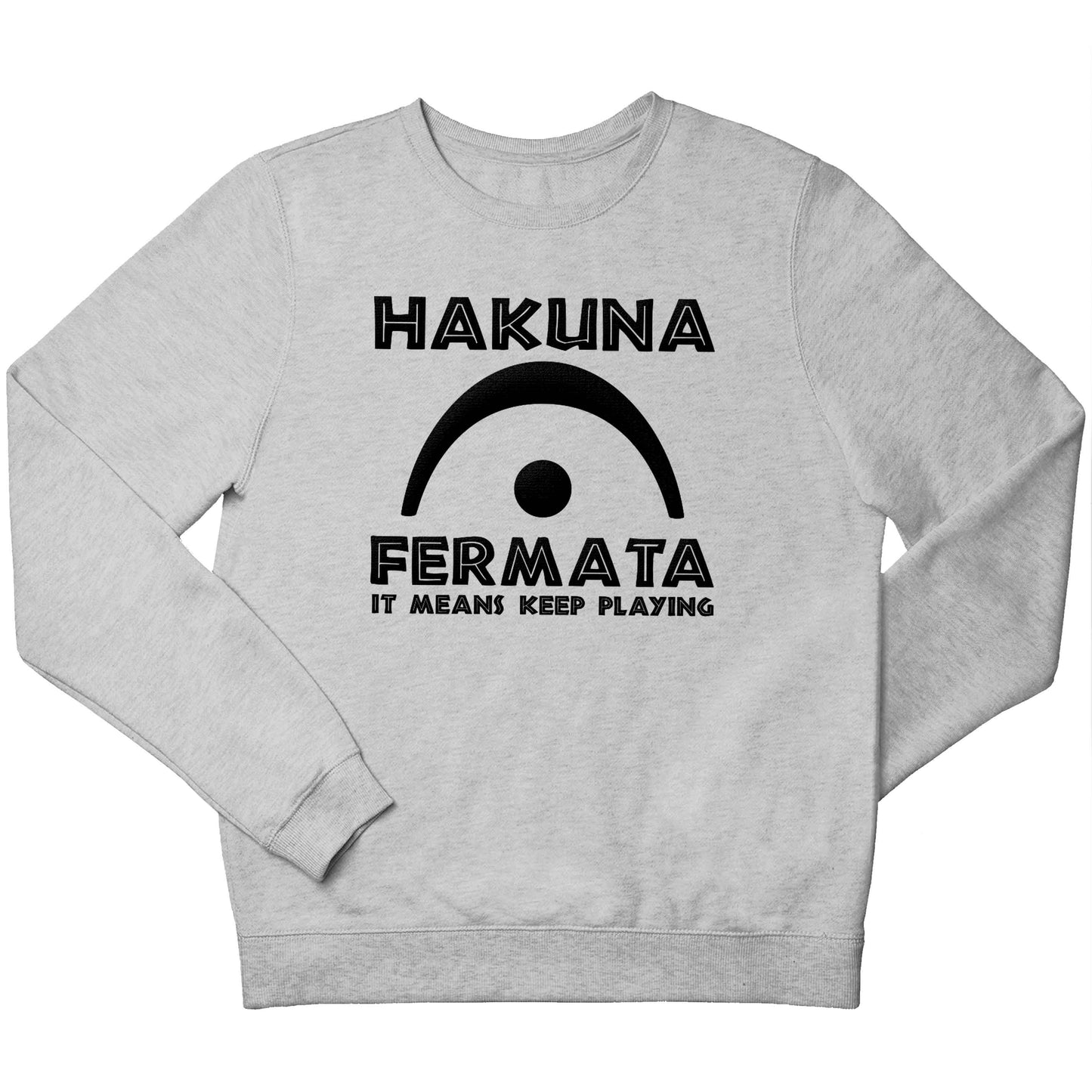 Hakuna fermata children's grey sweater 12-13 Years