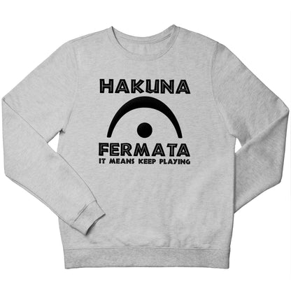 Hakuna fermata children's grey sweater 12-13 Years