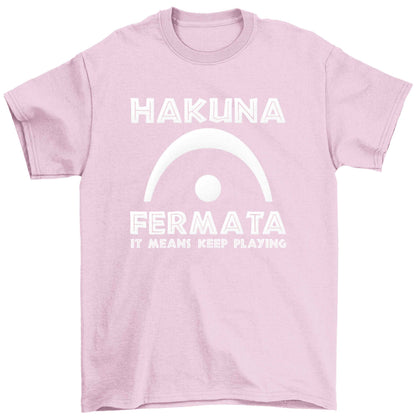 Hakuna fermata Children's light pink Tshirt 12-13 Years