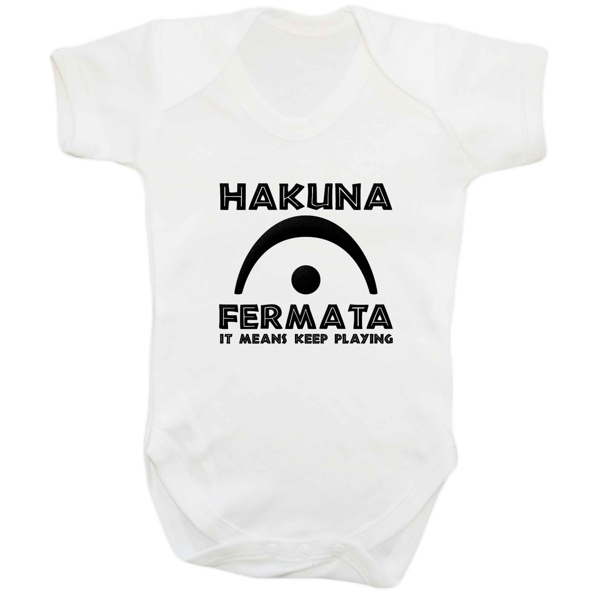 Hakuna fermata baby bodysuit white 18-24 months