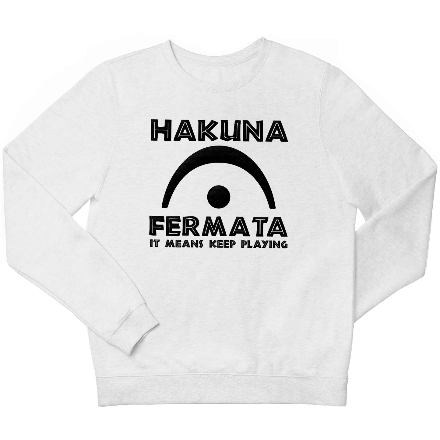 Hakuna fermata children's white sweater 12-13 Years