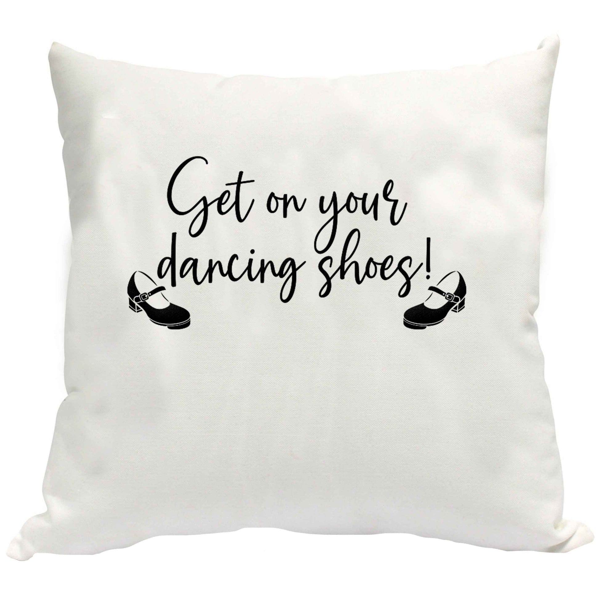 Get on your dancing shoes cushion cover