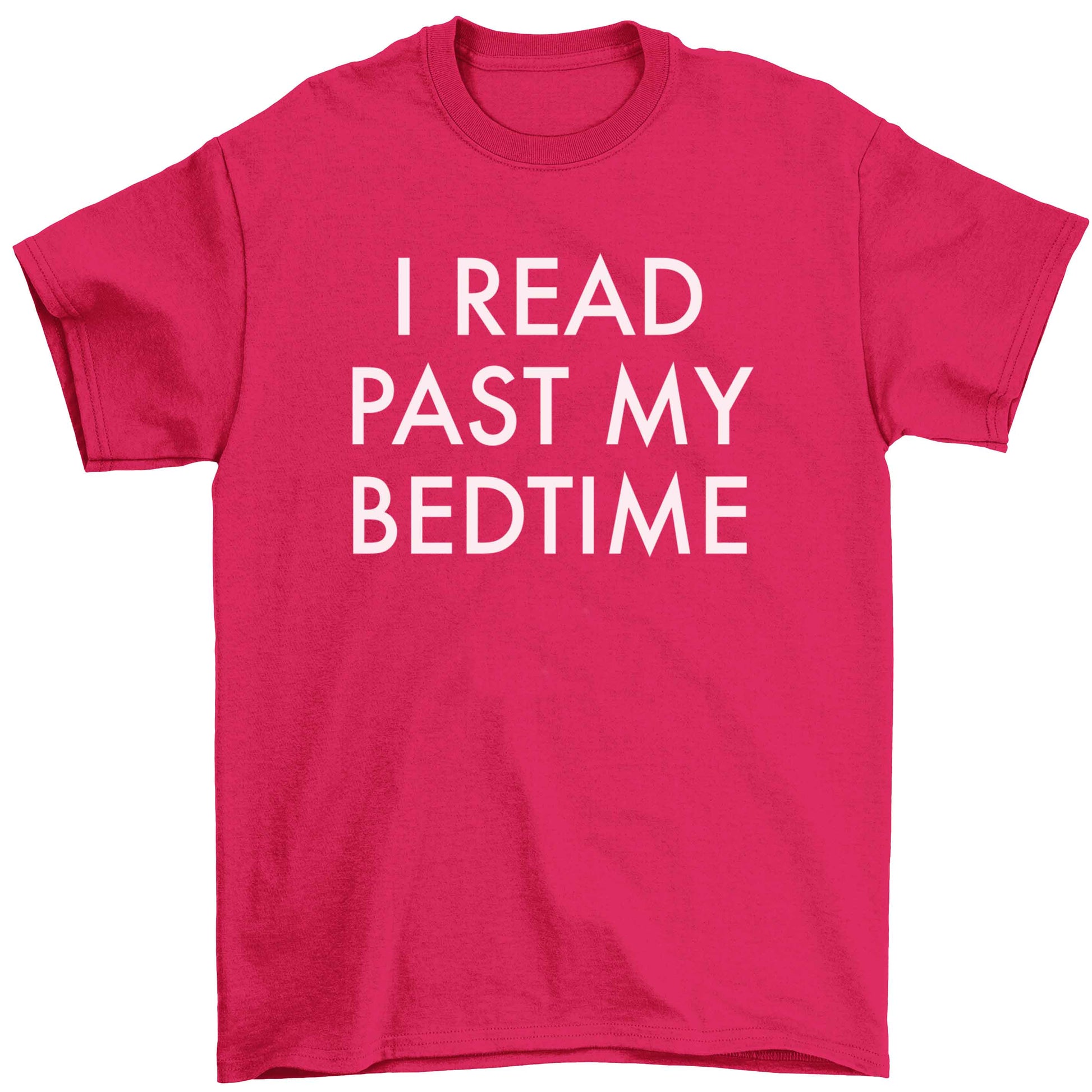 I read past my bedtime Children's pink Tshirt 12-13 Years