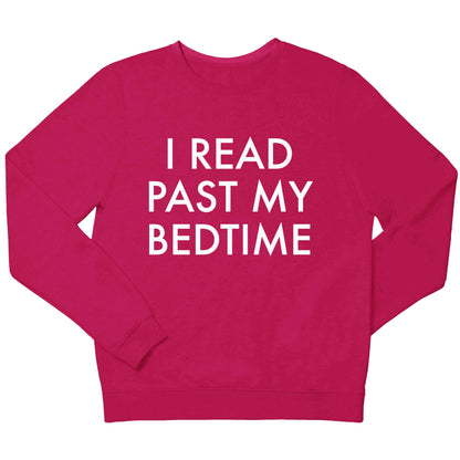 I read past my bedtime children's pink sweater 12-13 Years