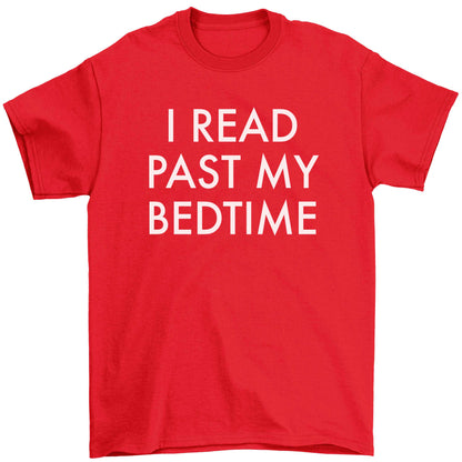 I read past my bedtime Children's red Tshirt 12-13 Years