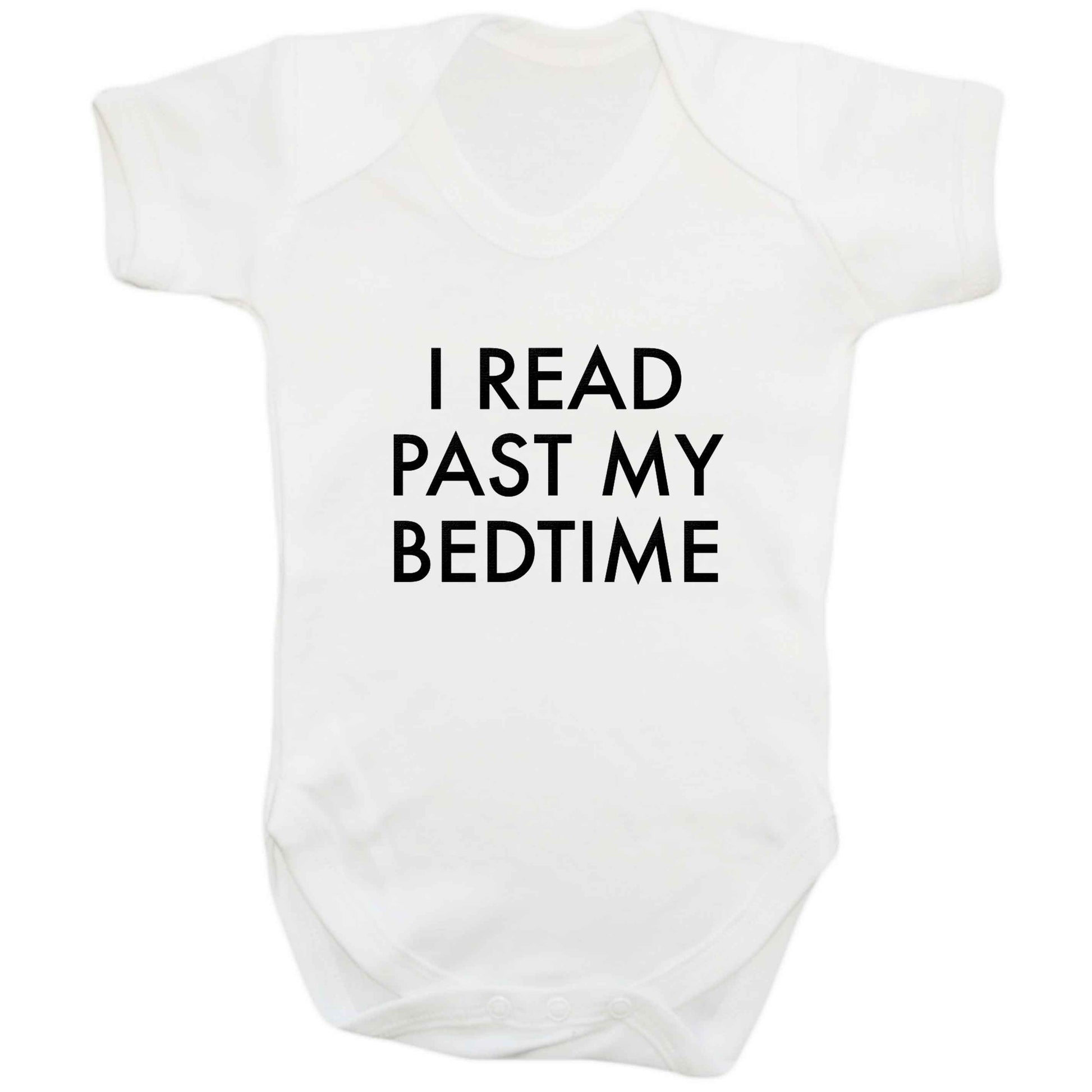 I read past my bedtime baby bodysuit white 18-24 months