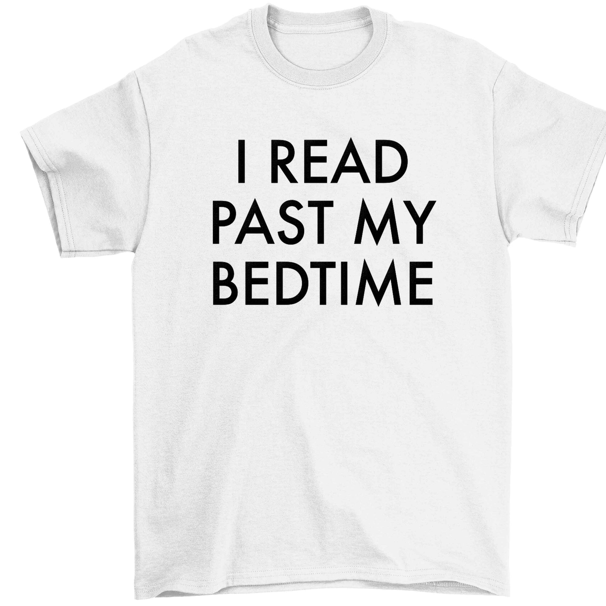 I read past my bedtime Children's white Tshirt 12-13 Years