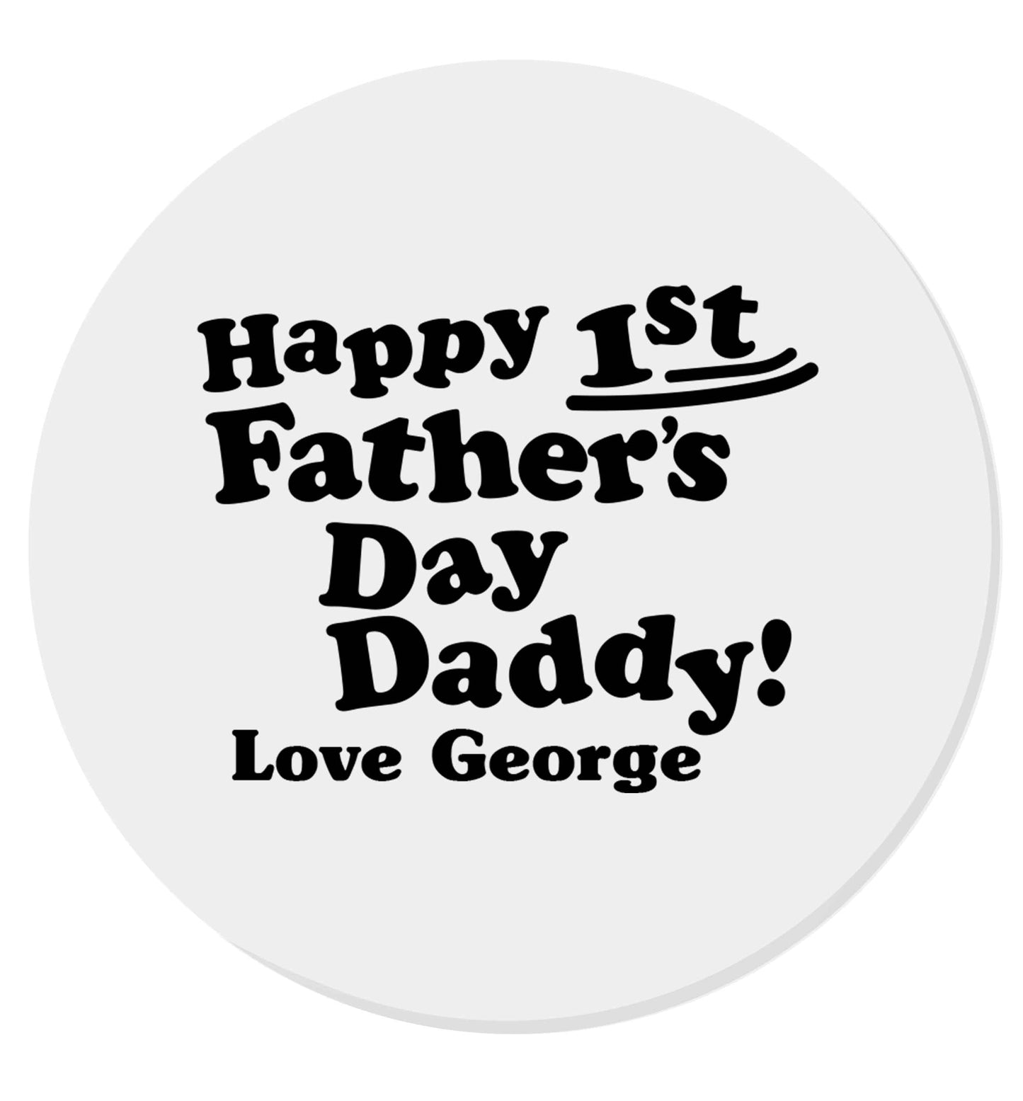 Personalised happy first Father's day | Magnet