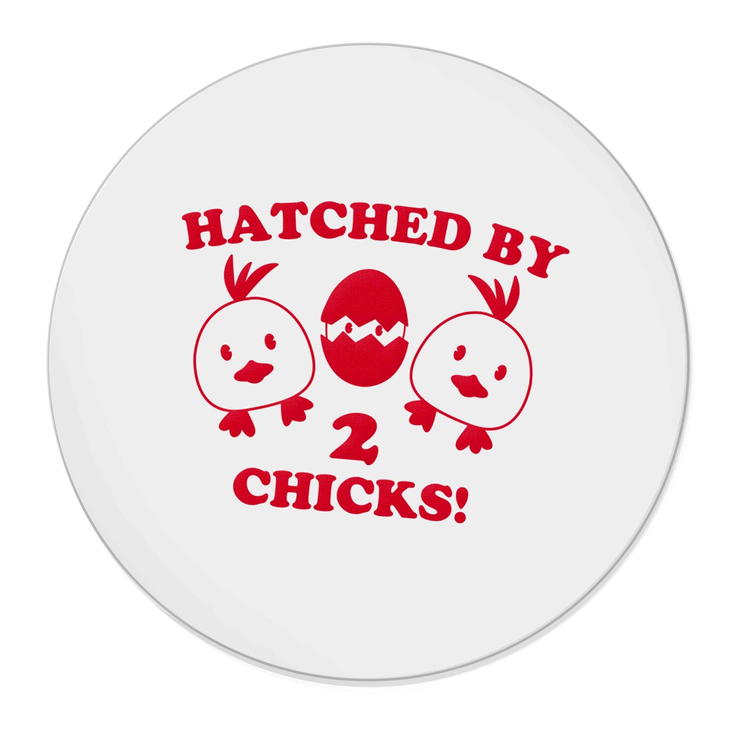Hatched by two chicks | Magnet