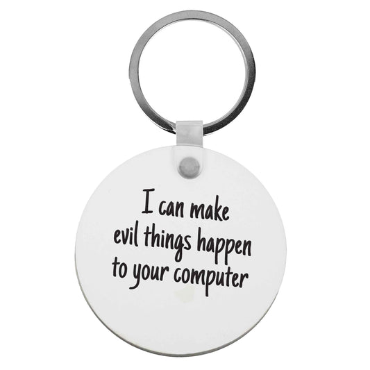 I can make evil things happen to your computer | Keyring