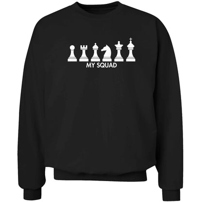 My squad adult's unisex black sweater 2XL