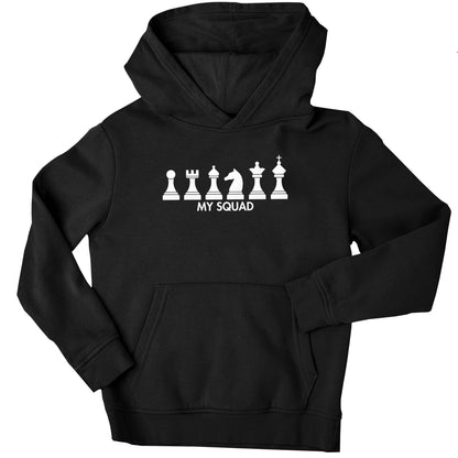 My squad children's black hoodie 12-13 Years