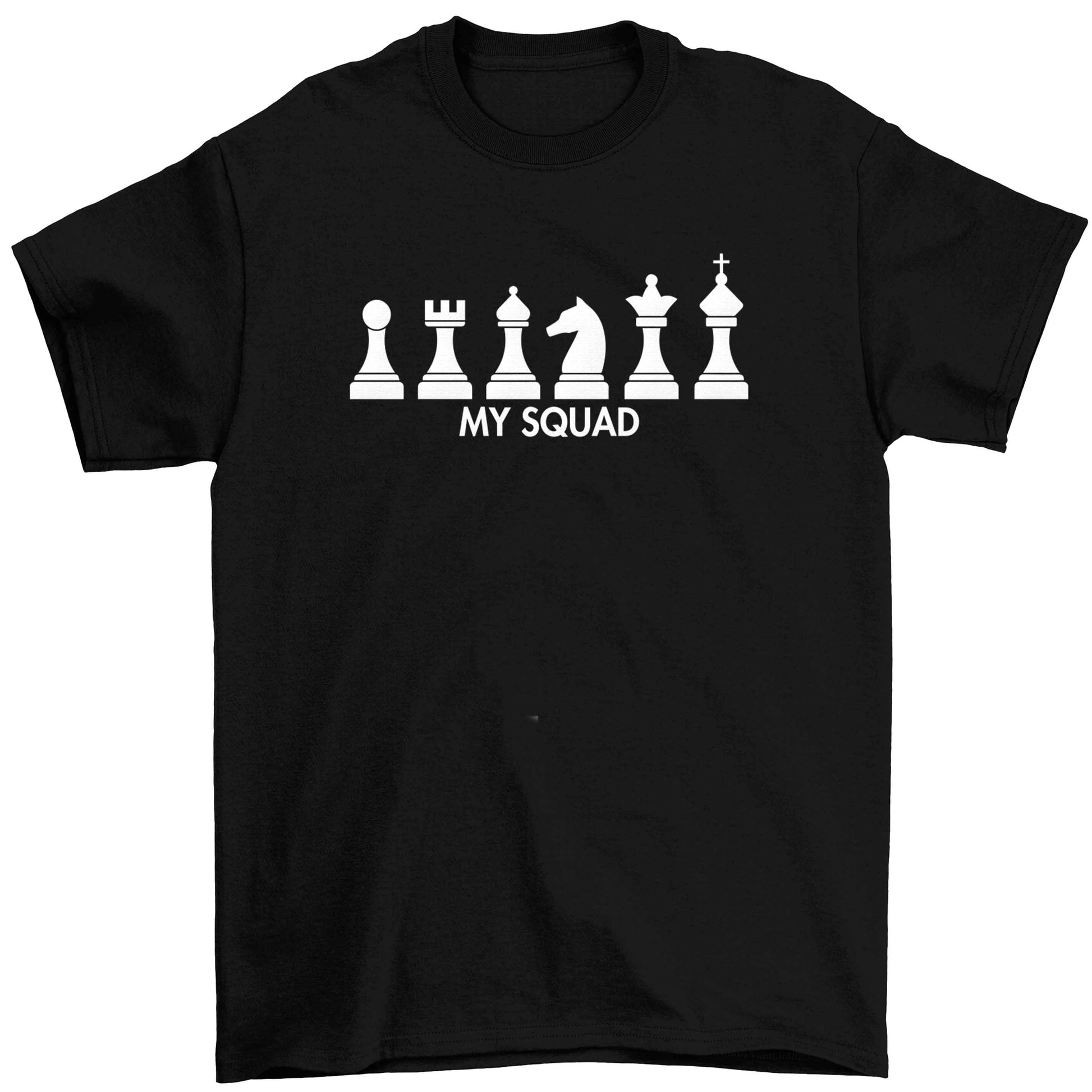 My squad Children's black Tshirt 12-13 Years