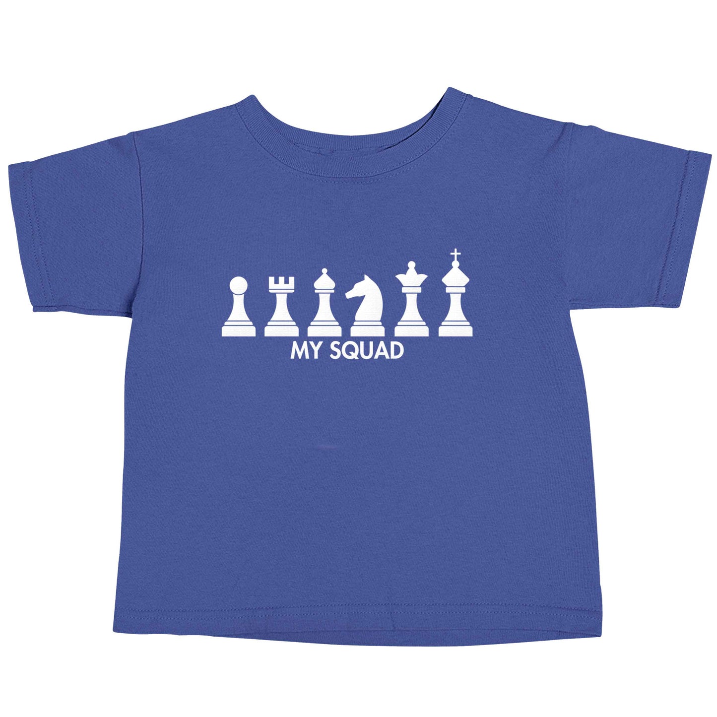 My squad blue baby toddler Tshirt 2 Years