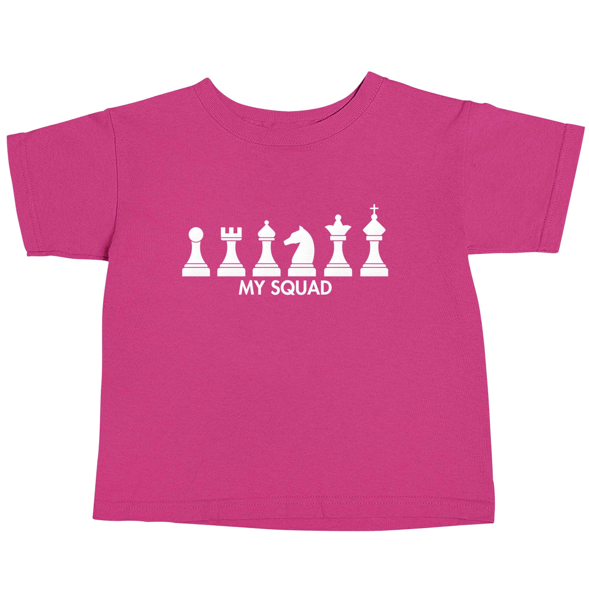 My squad pink baby toddler Tshirt 2 Years