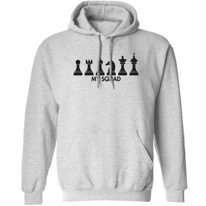 My squad adults unisex grey hoodie 2XL