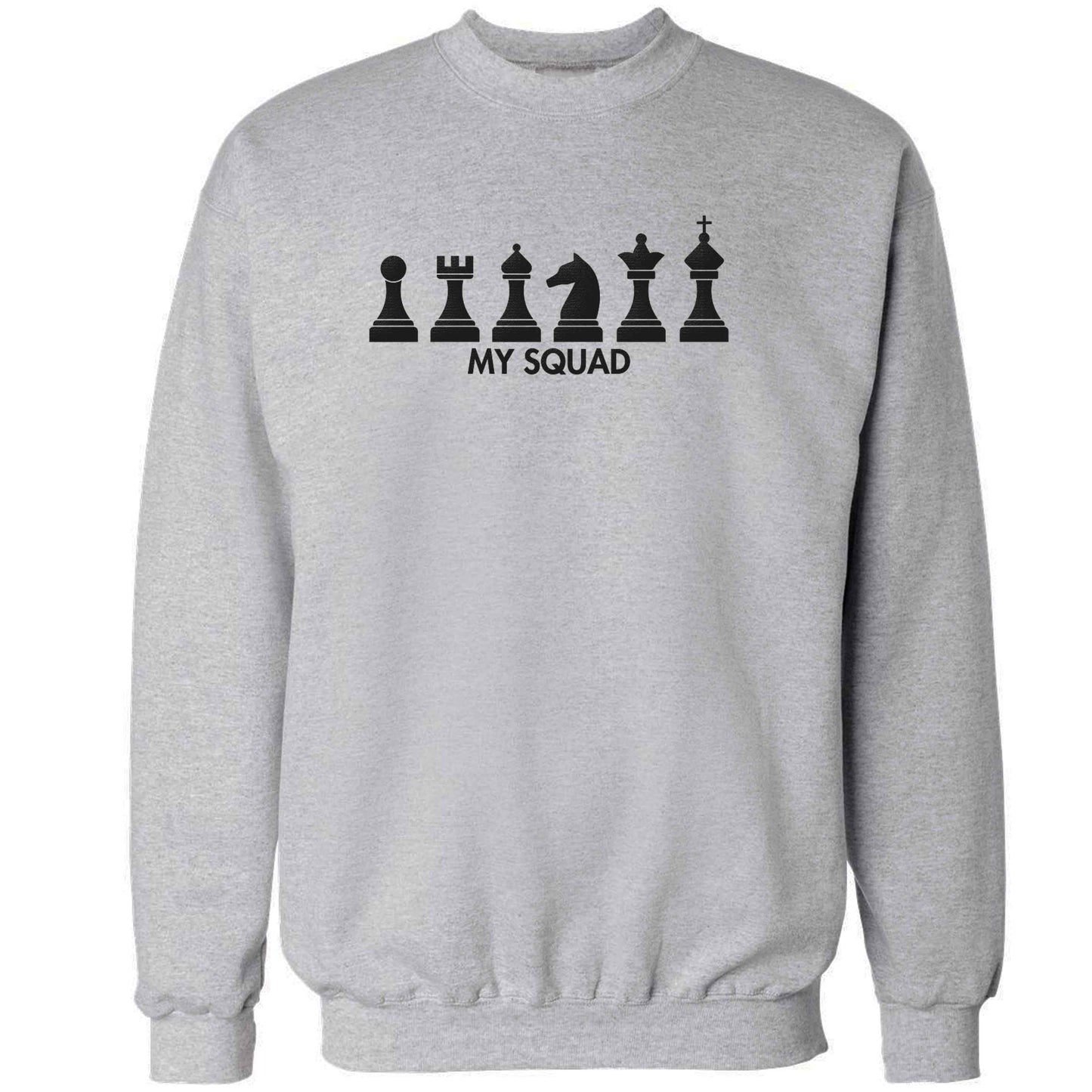 My squad adult's unisex grey sweater 2XL