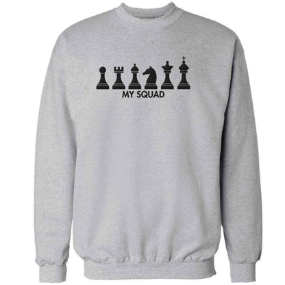 My squad adult's unisex grey sweater 2XL