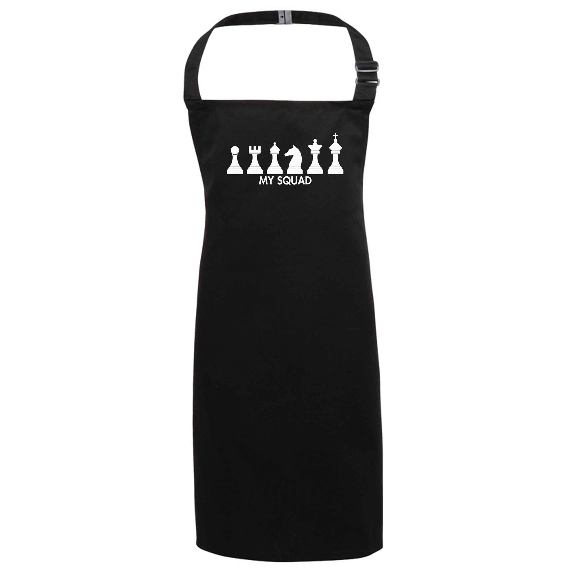 My squad black apron 7-10 years