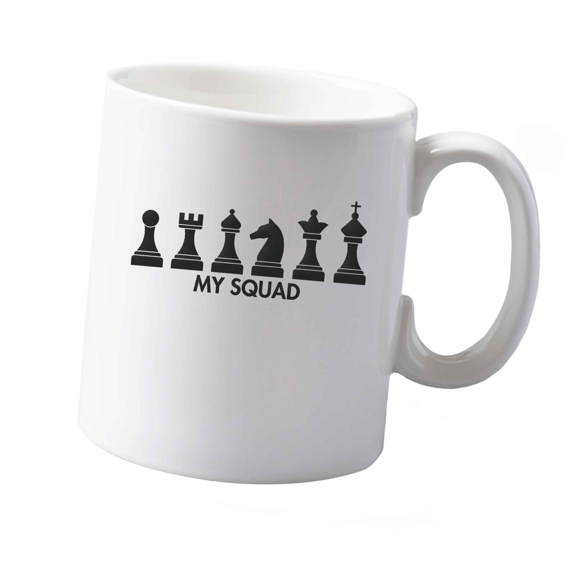 10 oz My squad ceramic mug  both sides