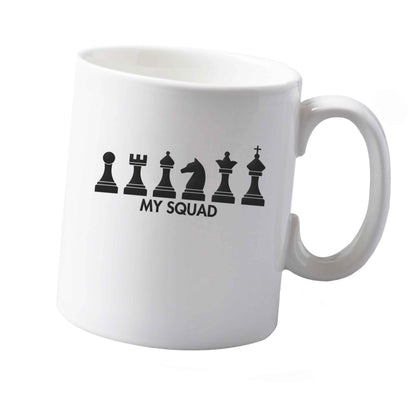 10 oz My squad ceramic mug  both sides