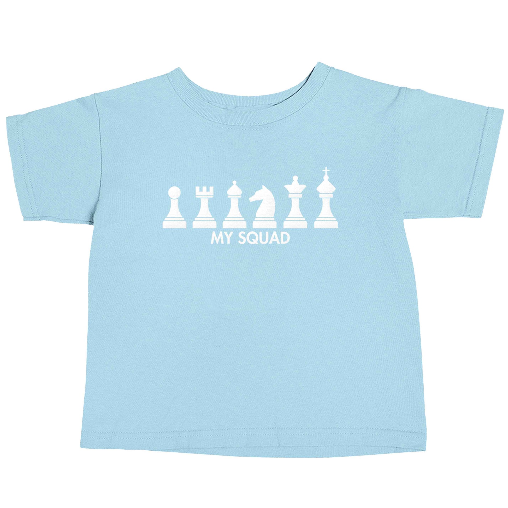 My squad light blue baby toddler Tshirt 2 Years