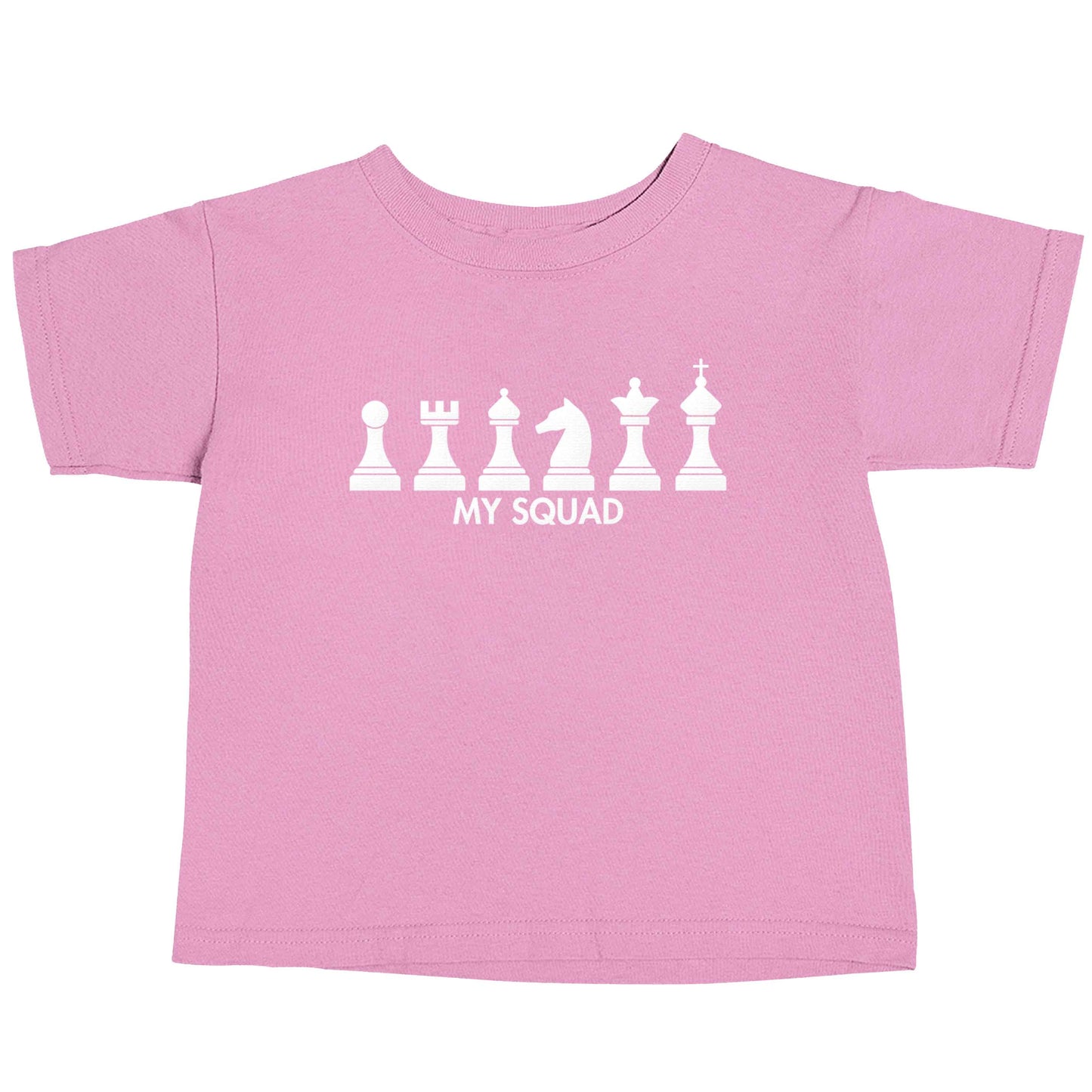 My squad light pink baby toddler Tshirt 2 Years