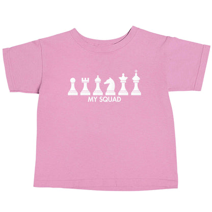 My squad light pink baby toddler Tshirt 2 Years