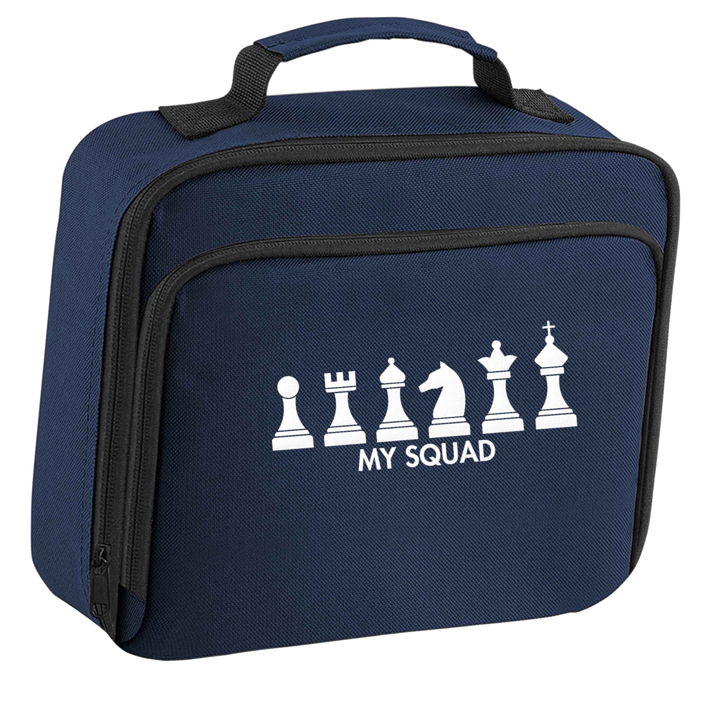 My squad insulated navy lunch bag cooler