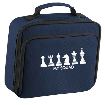 My squad insulated navy lunch bag cooler