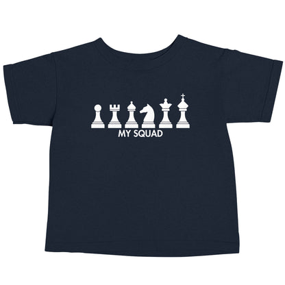 My squad navy baby toddler Tshirt 2 Years