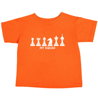 My squad orange baby toddler Tshirt 2 Years
