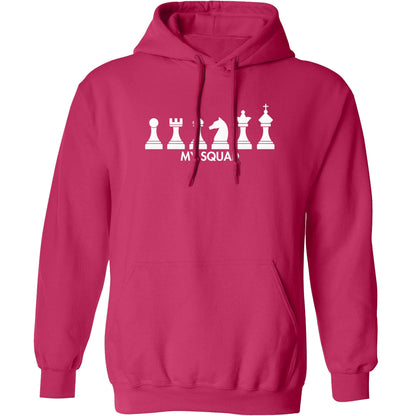 My squad adults unisex pink hoodie 2XL