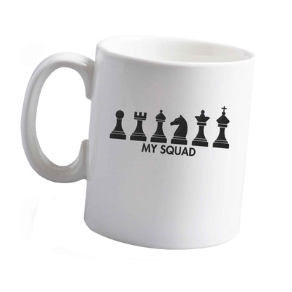 10 oz My squad ceramic mug left sided