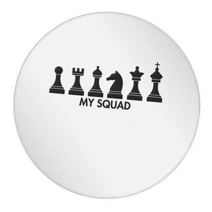 My squad 24 @ 45mm matt circle stickers